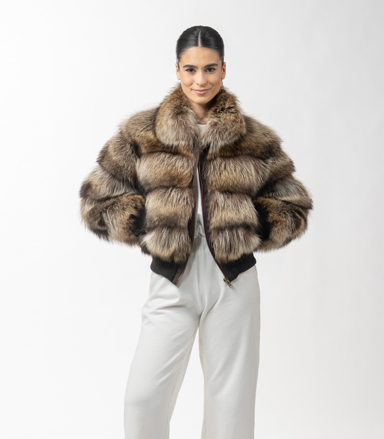 racoon fur coats category